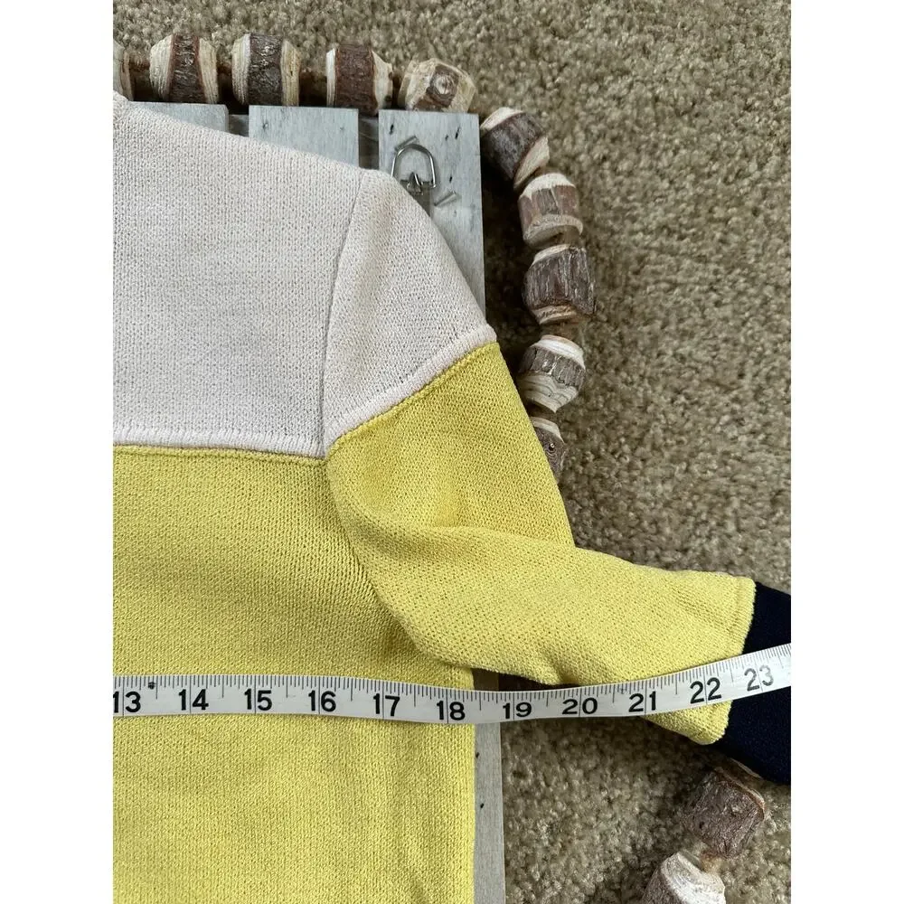 St John Sport Wool Blend Multicolor Colorblock Stripe Jacket